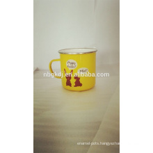 enamel coating mugs & new product hot selling drinking enamelware